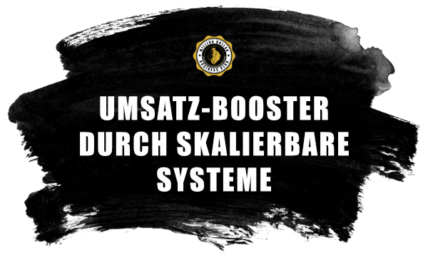 8. UMSATZ BOOSTER 8. UMSATZ BOOSTER