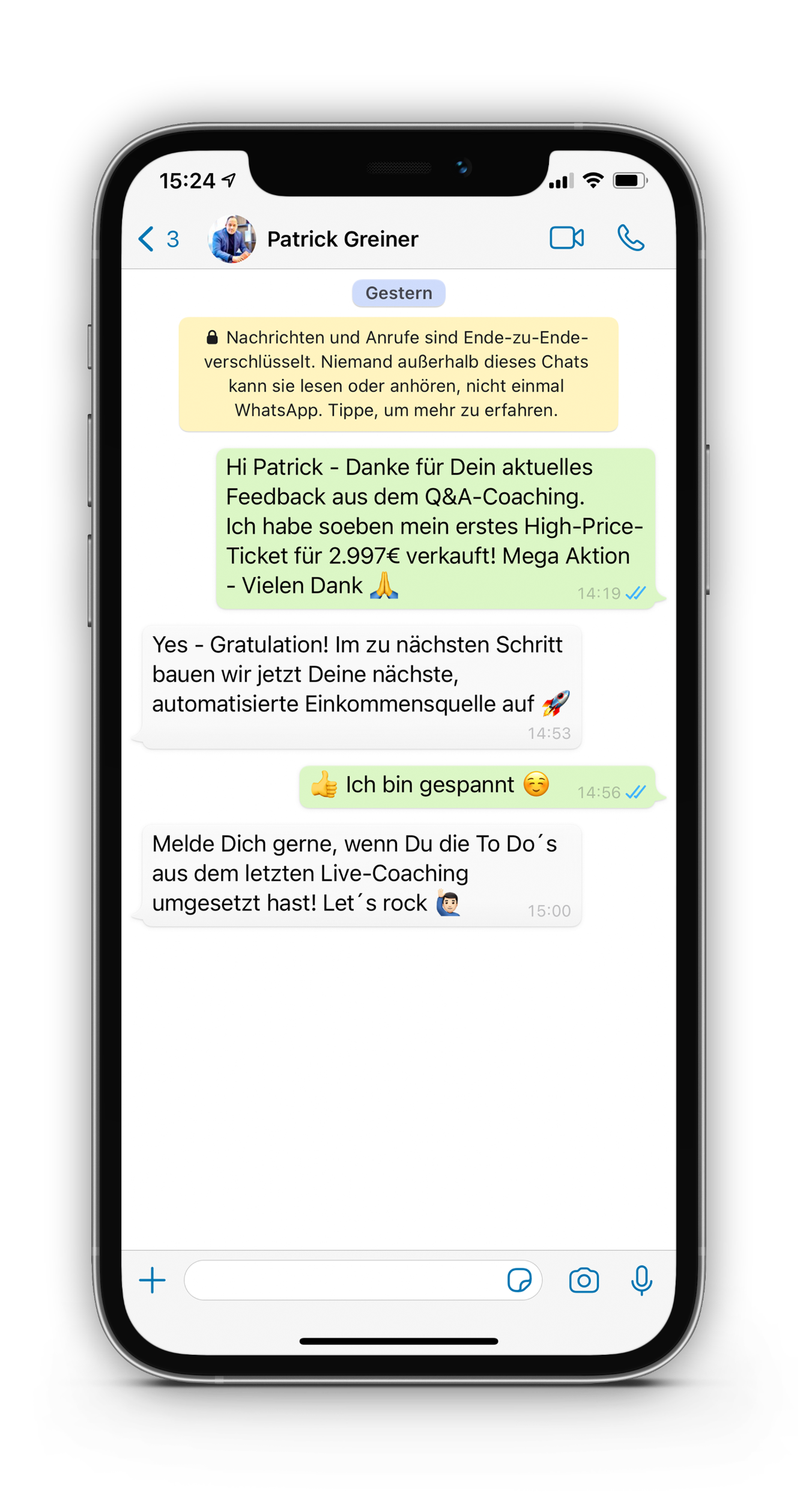 Patrick Greiner Whatsapp Support-neu